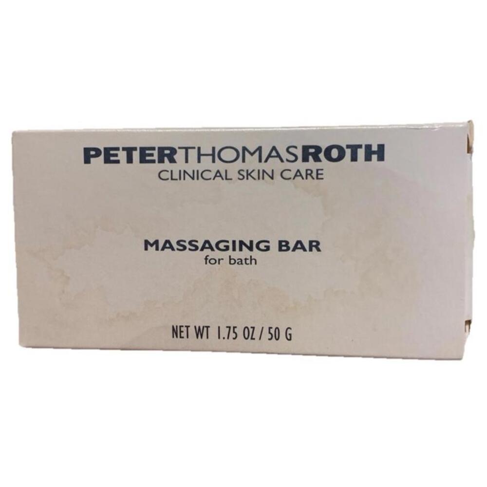 Peter Thomas Roth Massaging Bath Bar 1.23 Oz. Unique Massage Beads Luxurious
